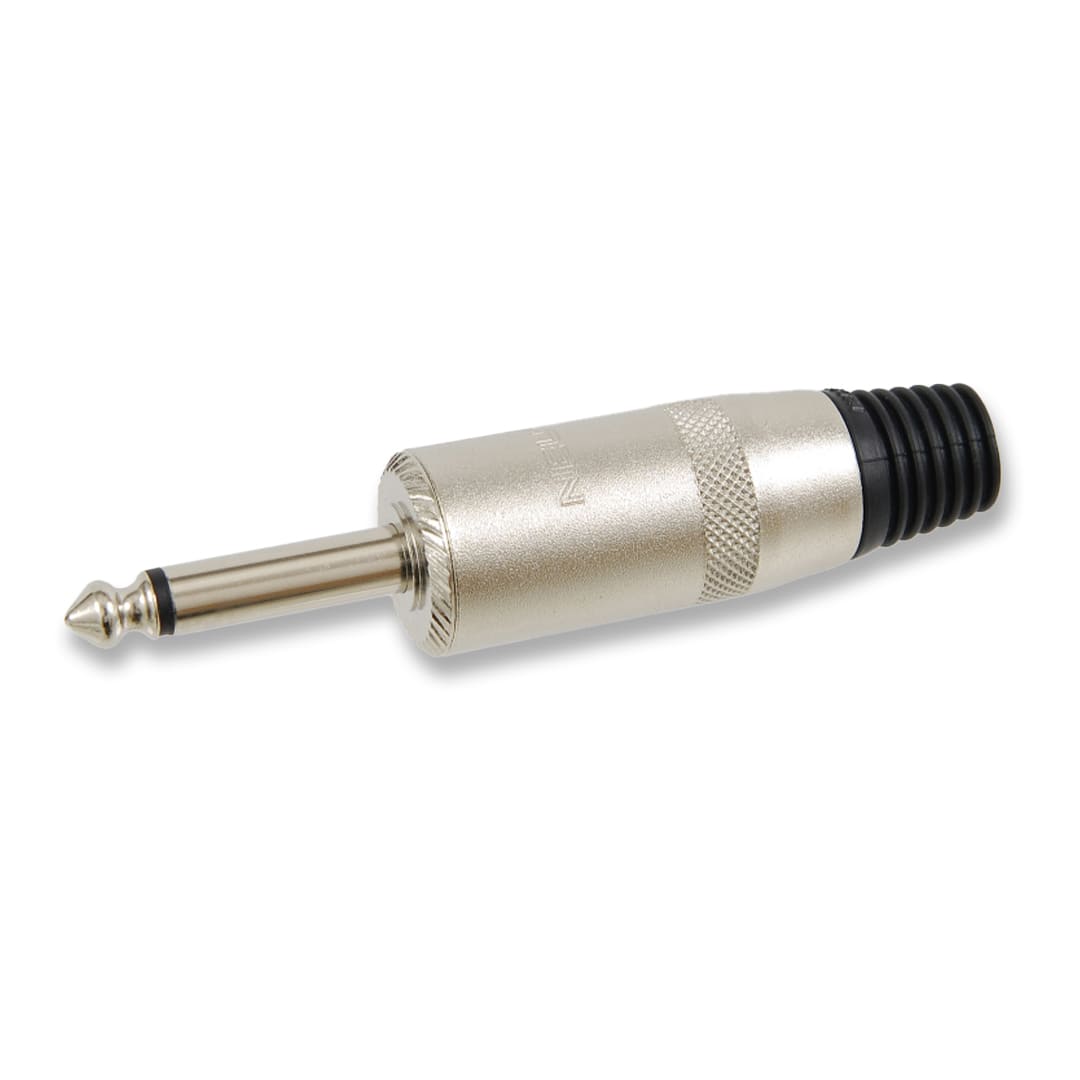 1/4-inch Mono Jack Plug Connector Pin