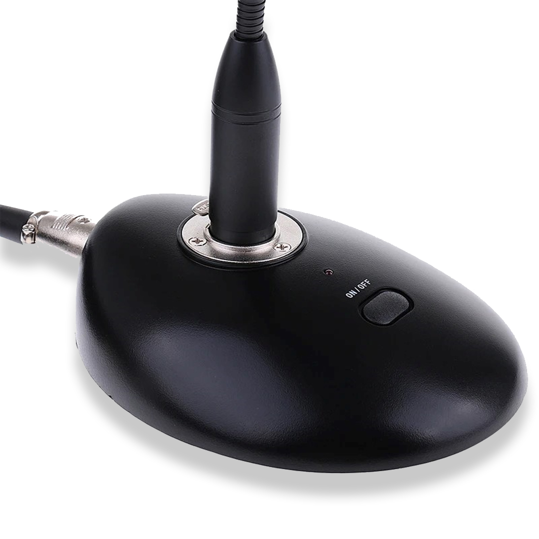 Conference Desktop Gooseneck Microphone With Base - Image 3