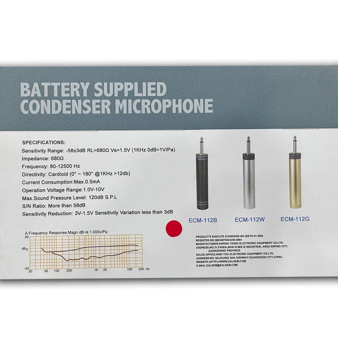 Battery-Supplied Condenser Microphone_1
