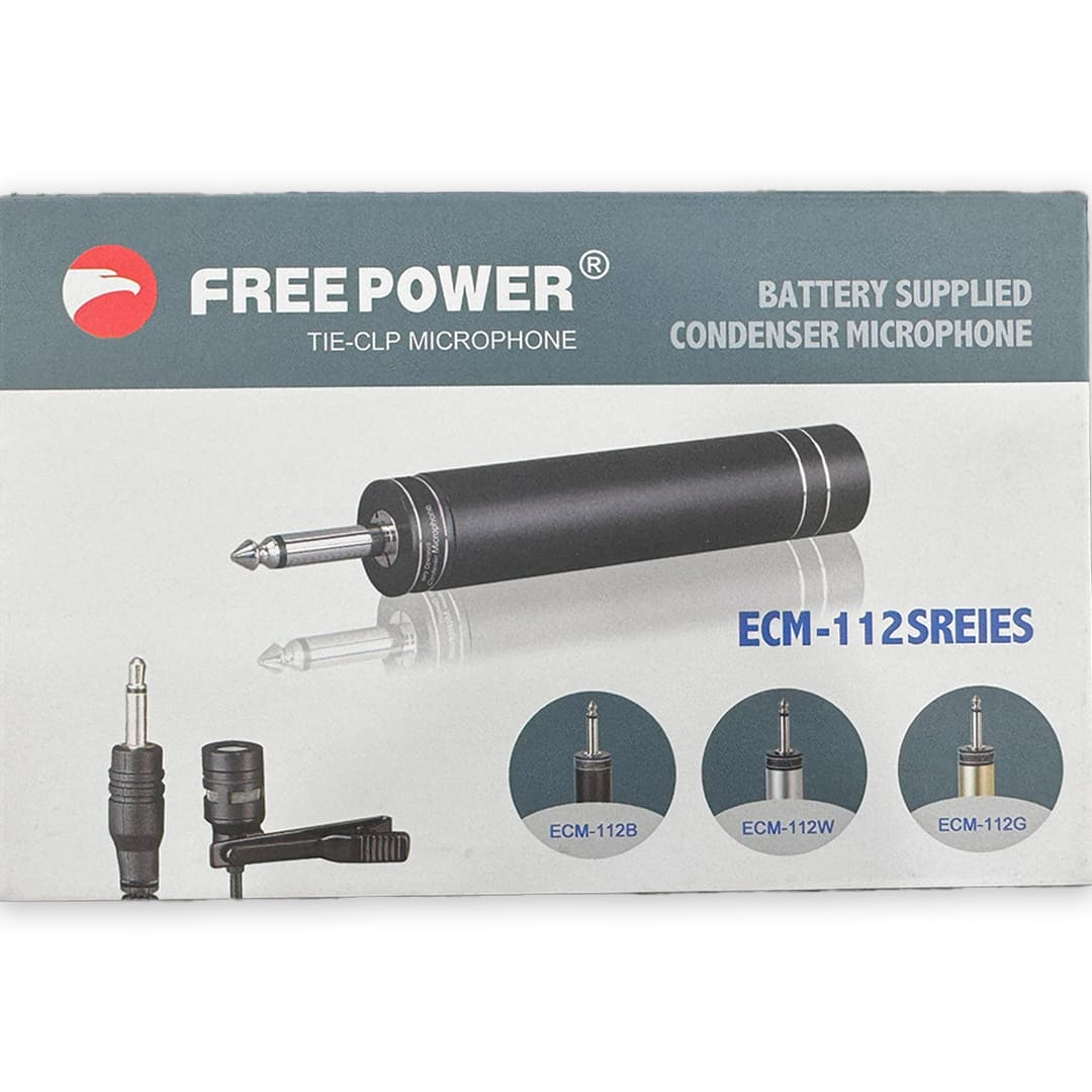 Battery-Supplied Condenser Microphone